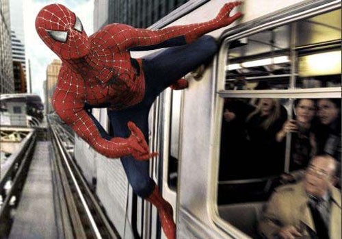 spider-man-2-train